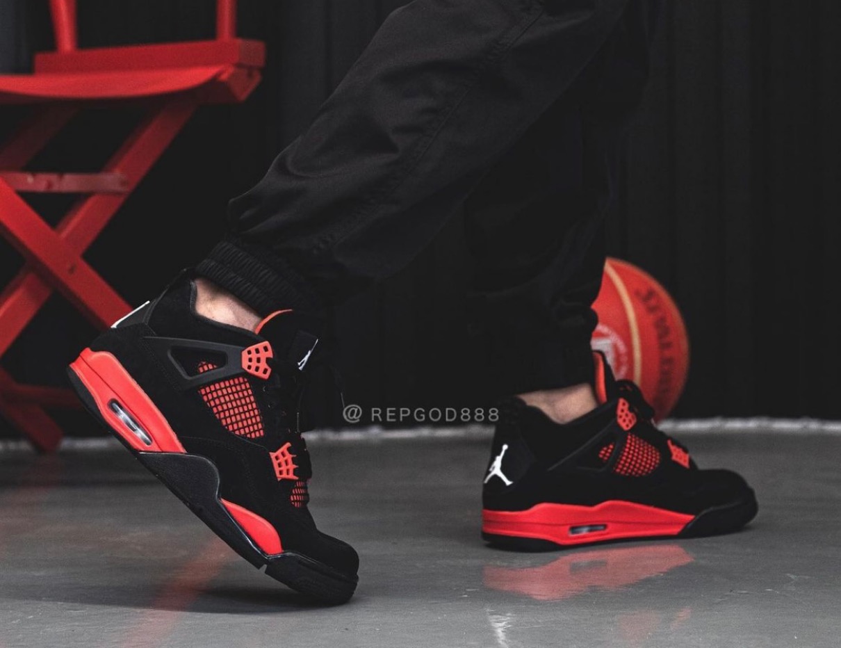 Nike】Air Jordan 4 Retro “Red Thunder”が国内1月29日に発売予定 | UP 