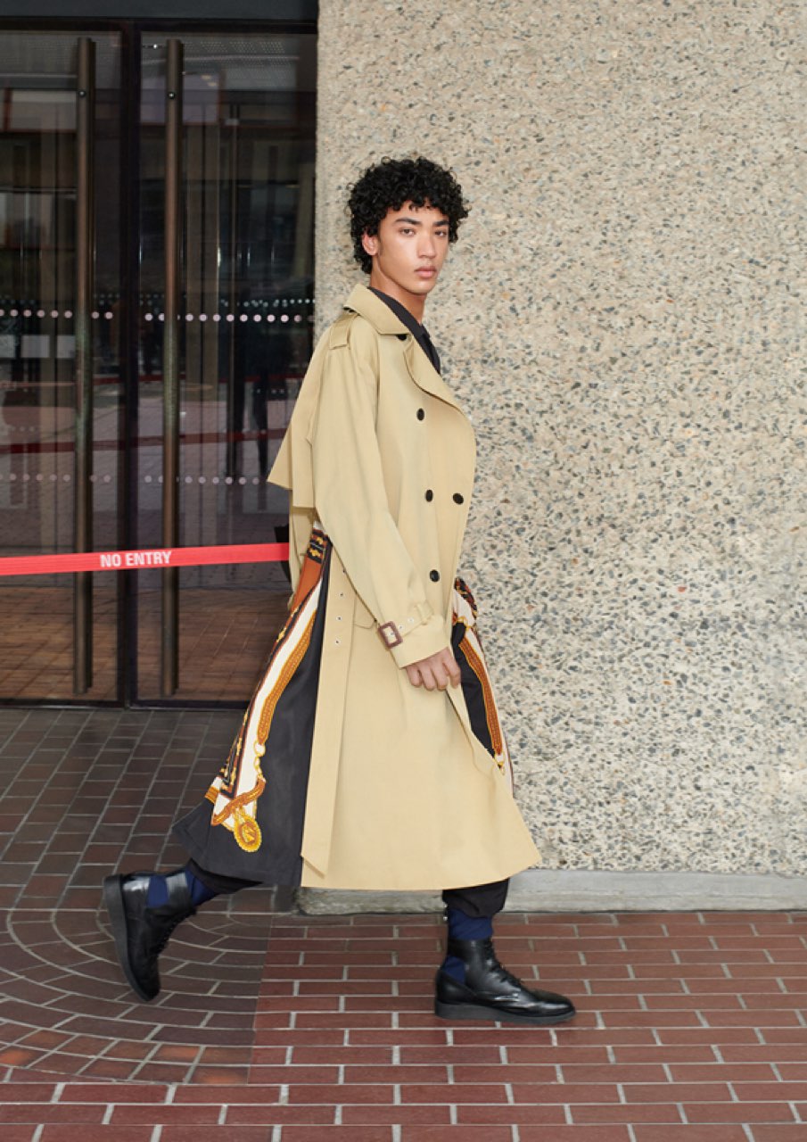 TOGA WOOL BONDING COAT タグ付き-