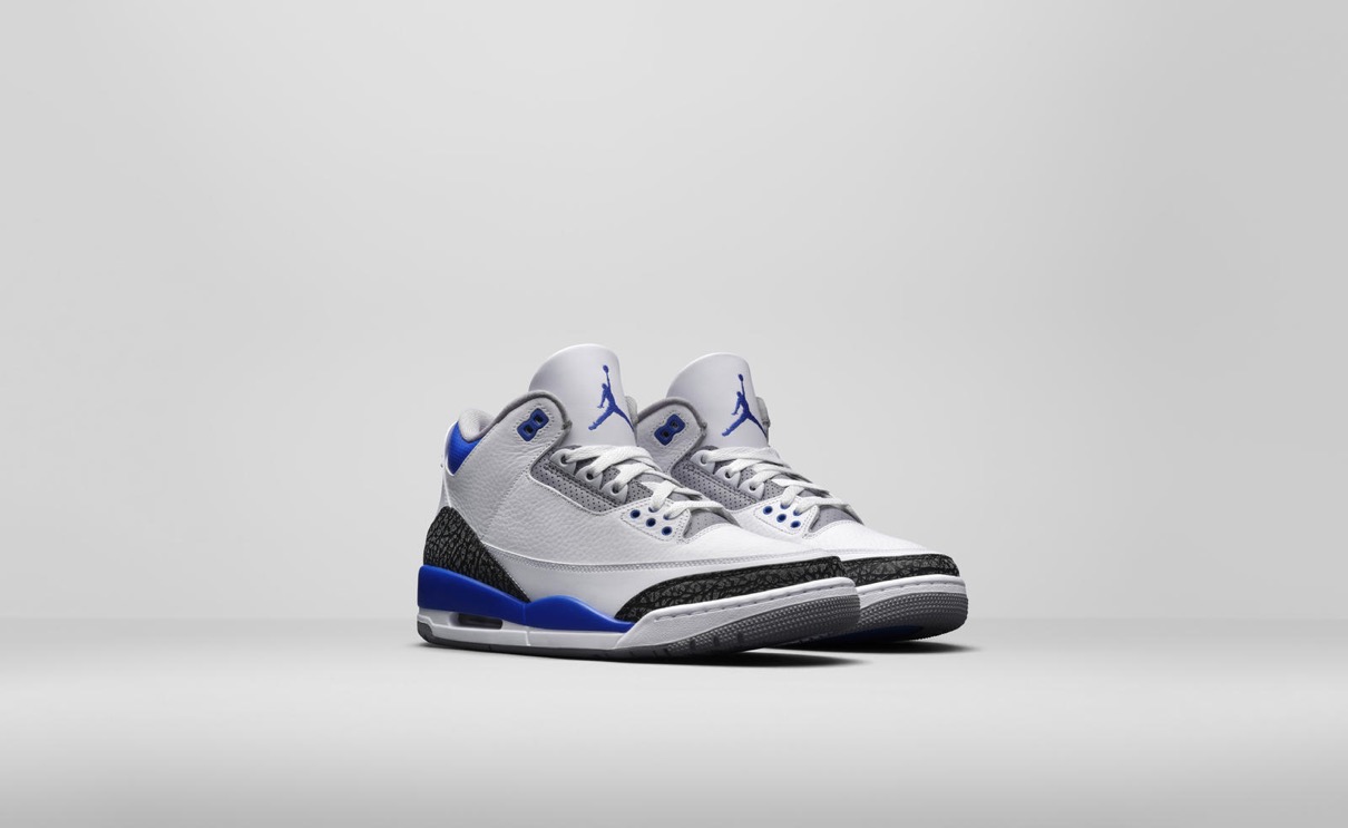 Nike】Air Jordan 3 Retro “Racer Blue”が国内7月10日に発売予定 | UP 