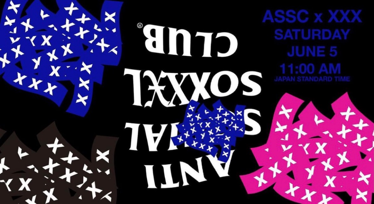 【ASSC × GOD SELECTION XXX】コラボアイテムの受注販売を6月