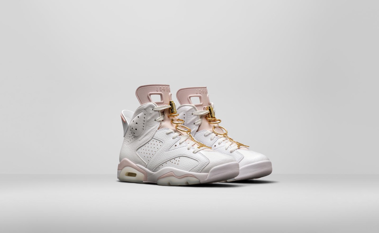 Nike】Wmns Air Jordan 6 Retro “Gold Hoops”が国内7月1日に発売予定