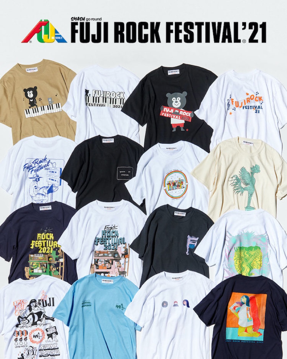 FUJI ROCK FESTIVAL'21 × BEAMS】オフィシャルTシャツのオンライン予約