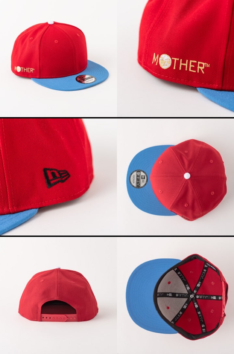 MOTHER×ニューエラ9FIFTY™コラボキャップ ネス/SMAAAASH!! - キャップ