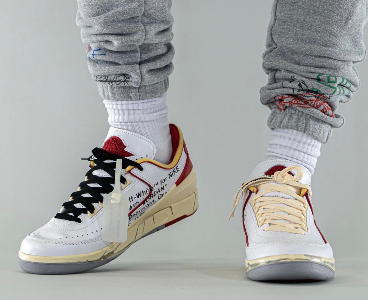 Off-White™ × Nike】Air Jordan 2 Retro Low SP 全2色が国内11月12日に