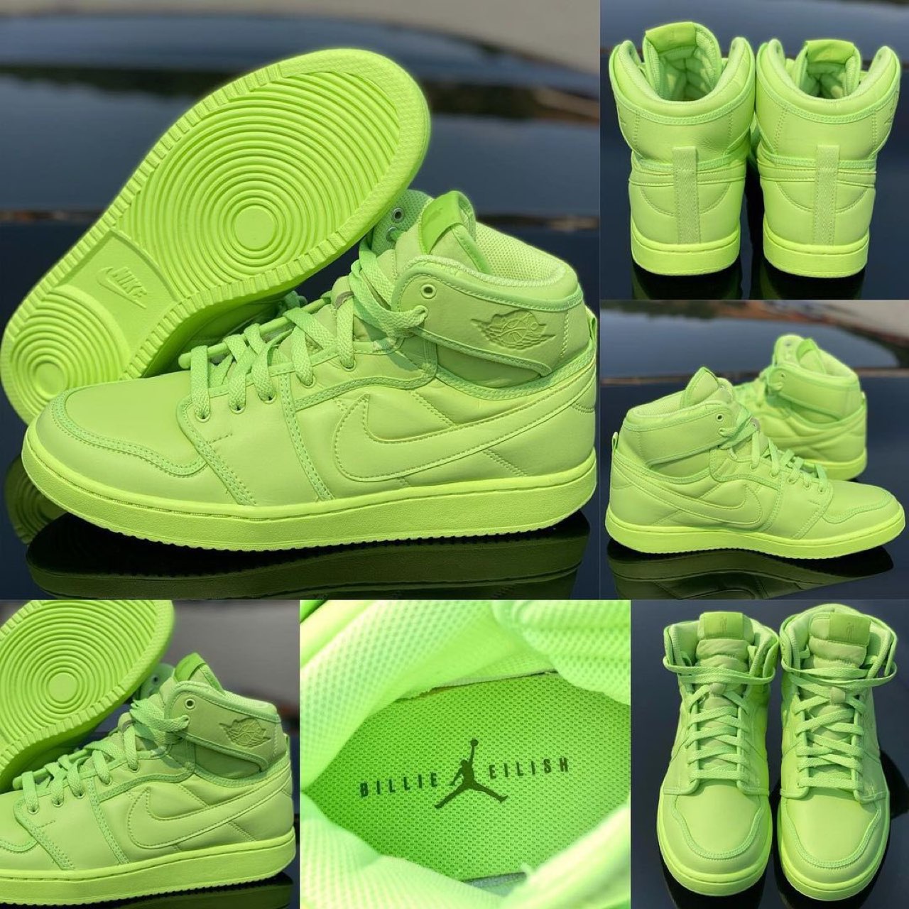 Billie Eilish × Nike】Air Jordan 1 KO SP “Ghost Green”が海外9月27 
