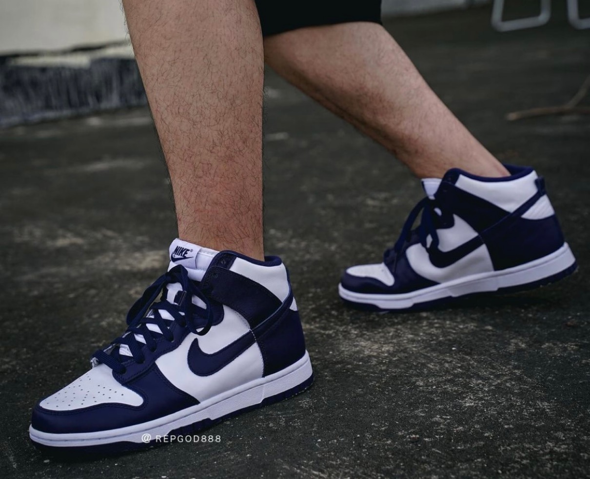 Nike】Dunk High Retro “Championship Navy”が国内8月26日に発売予定 