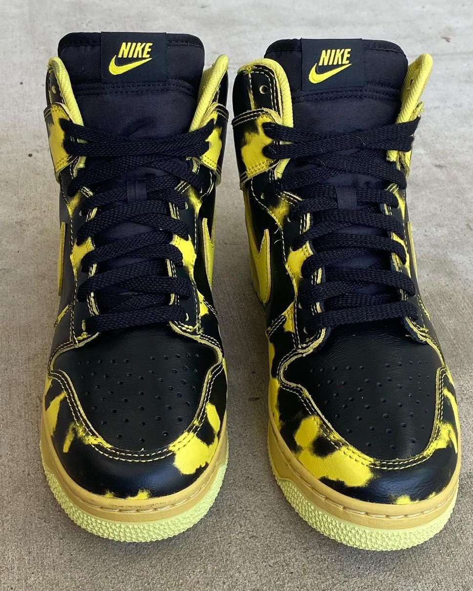 Nike Dunk High 1985 SP “Yellow Acid Wash”が国内2月23日に発売予定 | UP TO DATE