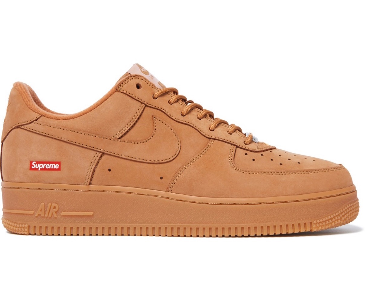 Supreme × Nike Air Force 1 Low "Wheat"