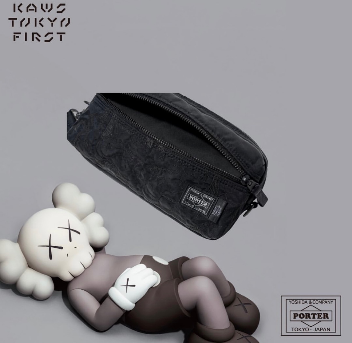 【KAWS TOKYO FIRST × PORTER】限定コラボアイテムが8月1日 ...