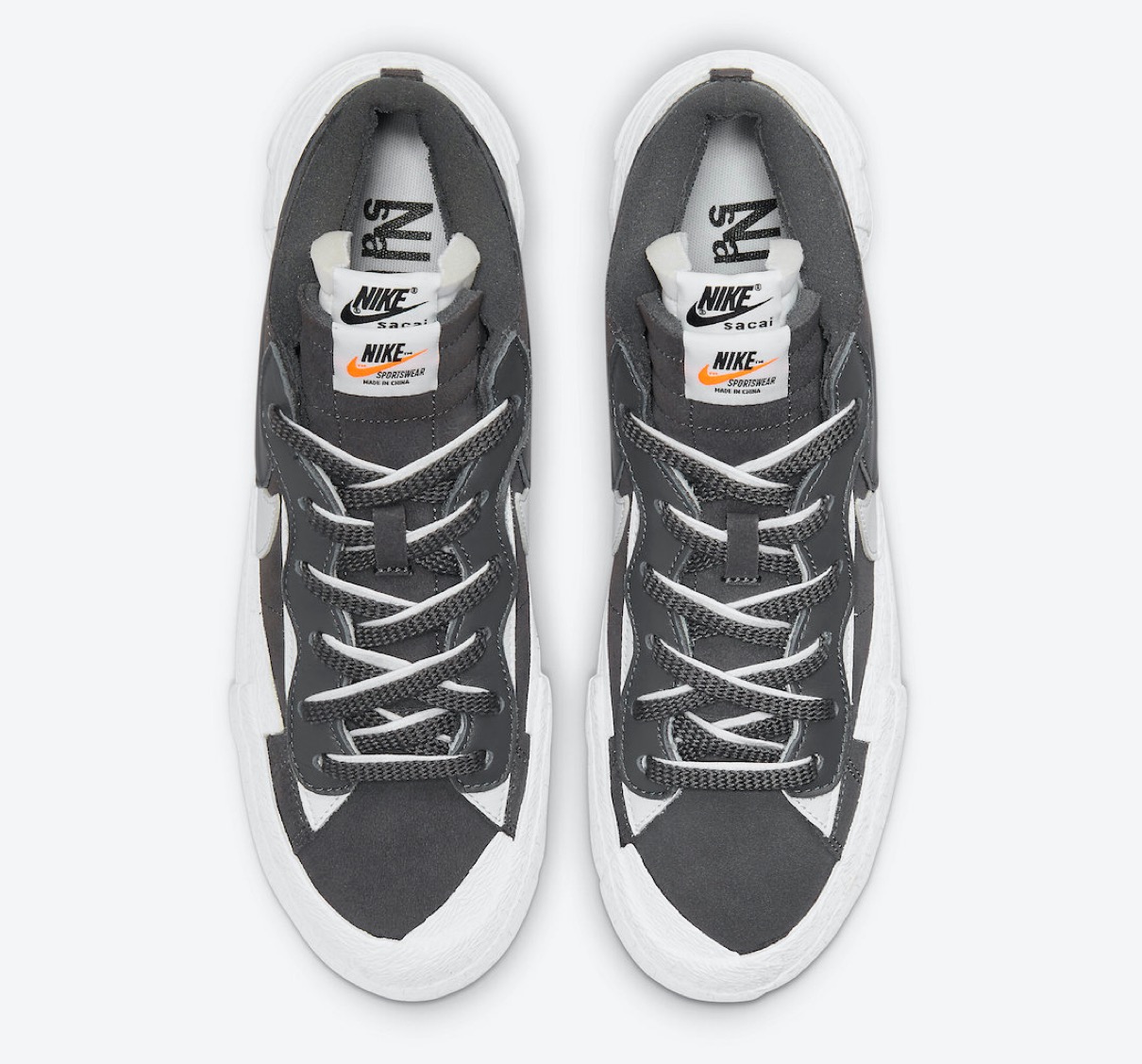 Sacai × Nike】Blazer Low “Iron Grey” & “Light British Tan”が国内7 