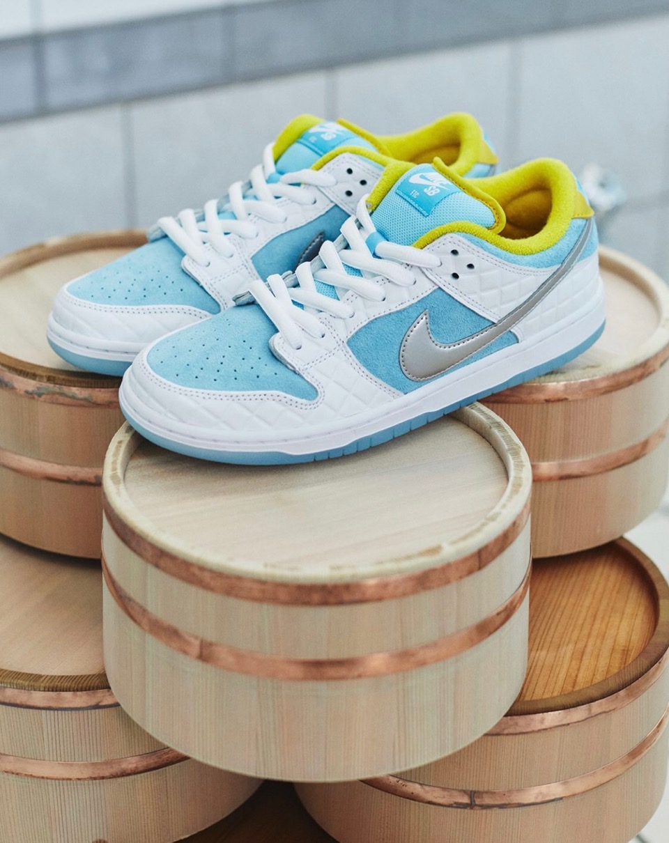 FTC × Nike SB】日本の銭湯から着想。Dunk Low Pro QS “Sento”が国内7