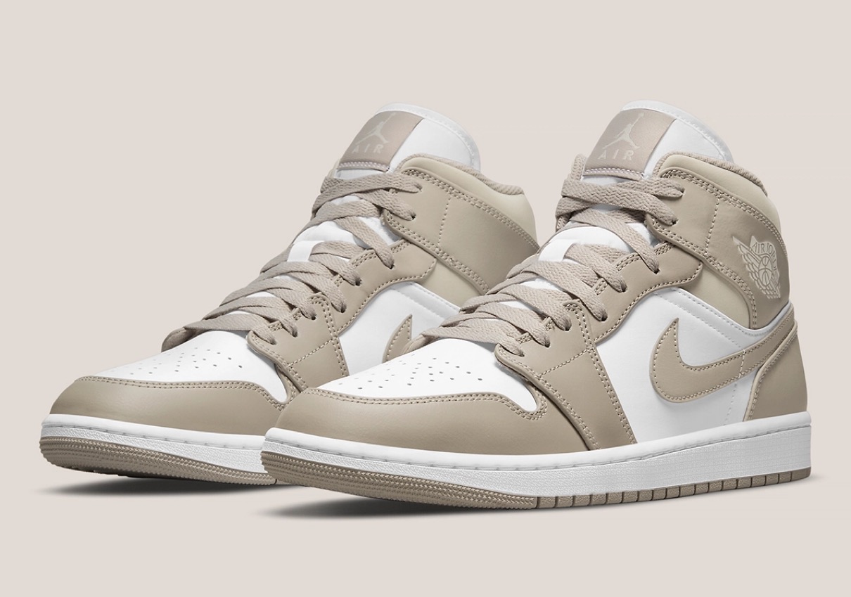 【26cm】Nike Air Jordan 1 Mid "Linen"