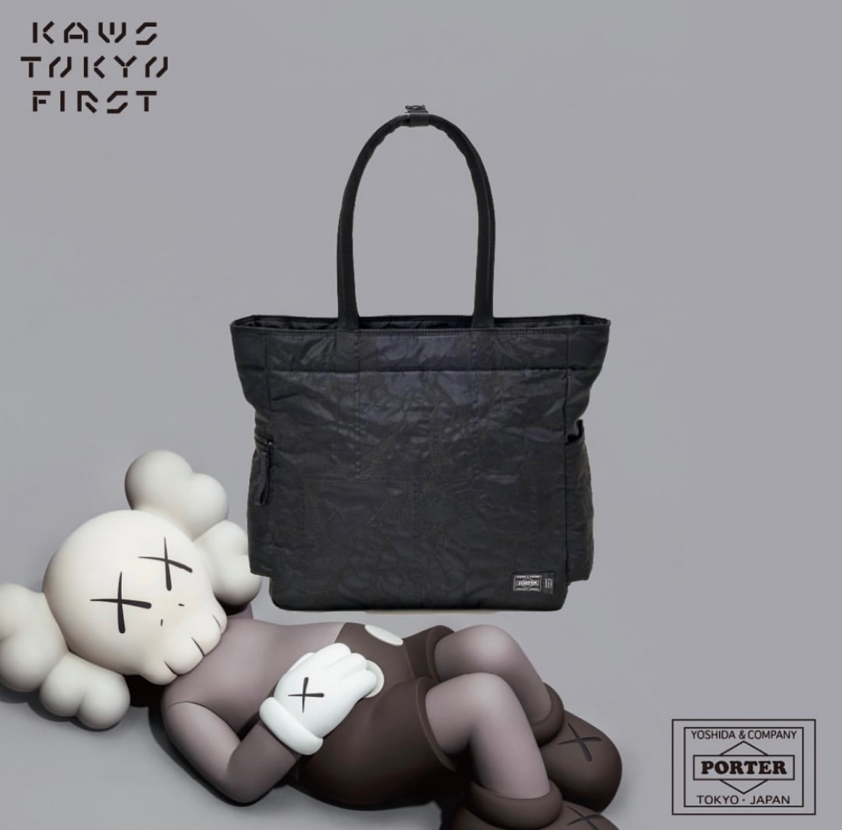 KAWS TOKYO FIRST × PORTER】限定コラボアイテムが8月1日に発売予定