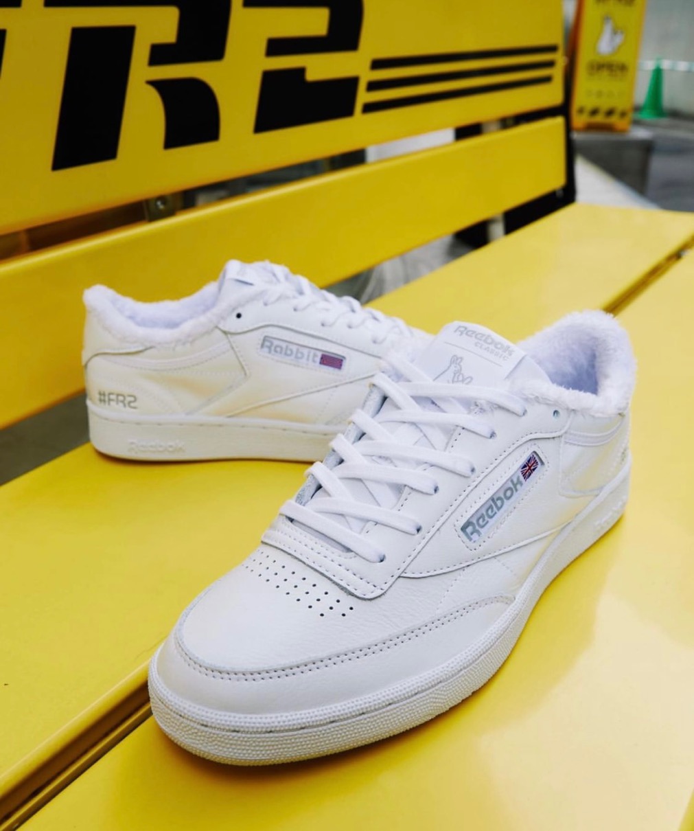 FR2 × atmos × Reebok】コラボ第2弾 Club C 85 “White”が国内7月10日/7 ...