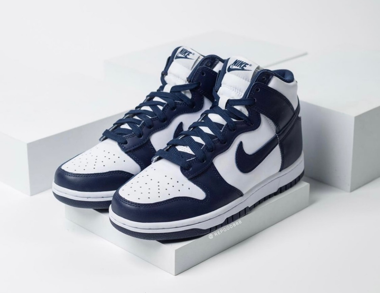 NIKE DUNK HIGH "CHAMPIONSHIP NAVY"　26.5