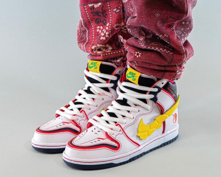 stockx sb dunk high gundam