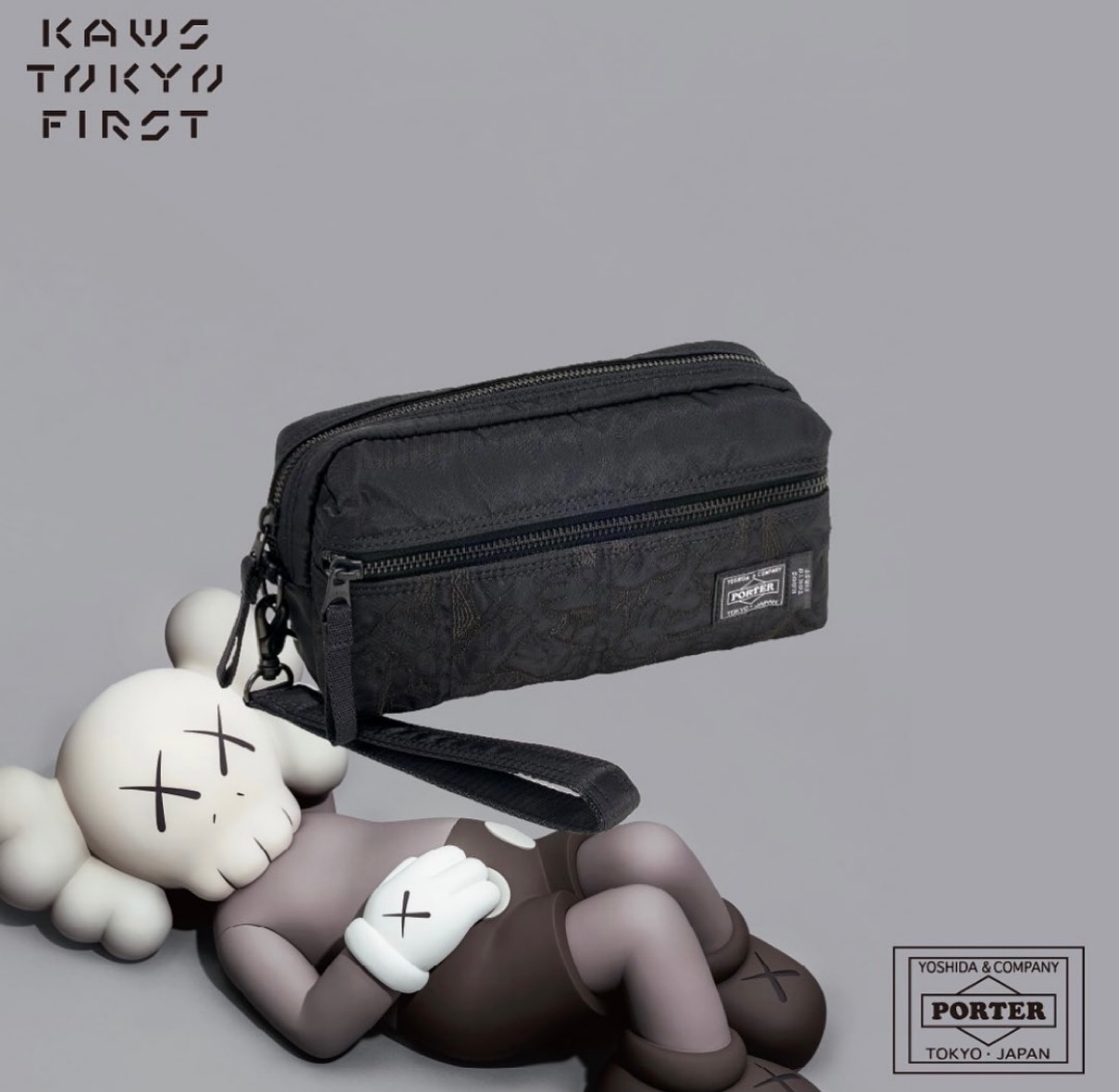 KAWS TOKYO FIRST × PORTER】限定コラボアイテムが8月1日に発売予定 ...
