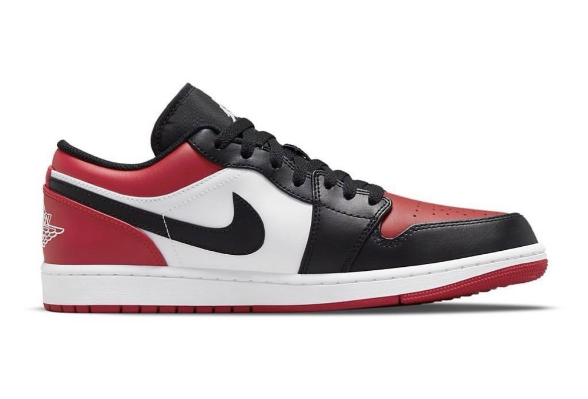Nike】Air Jordan 1 Low “Bred Toe”が国内7月1日に再販予定 