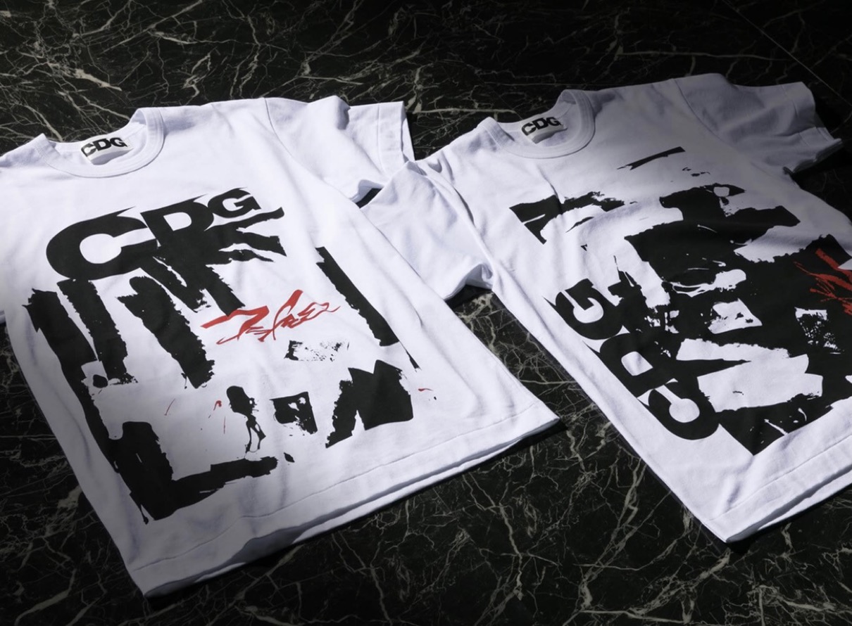 【CDG × Futura】コラボTシャツ2型が国内7月9日に発売予定 | UP 