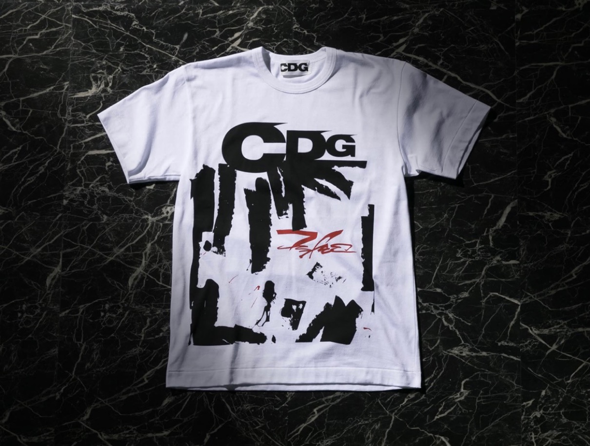 CDG × Futura】コラボTシャツ2型が国内7月9日に発売予定 | UP TO DATE