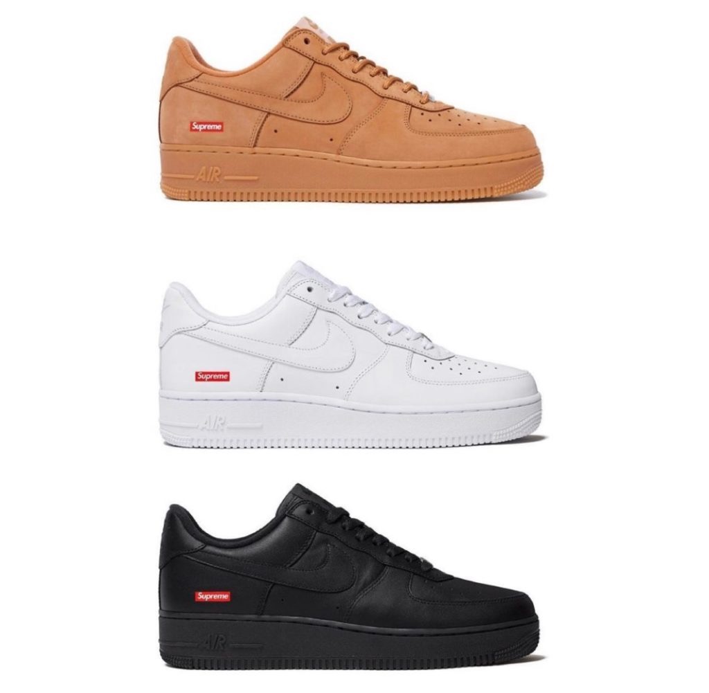 Nike × Supreme】Air Force 1 Low “Wheat”が2022FW 国内12月11日にリストック予定 ［DN1555-200］  | UP TO DATE