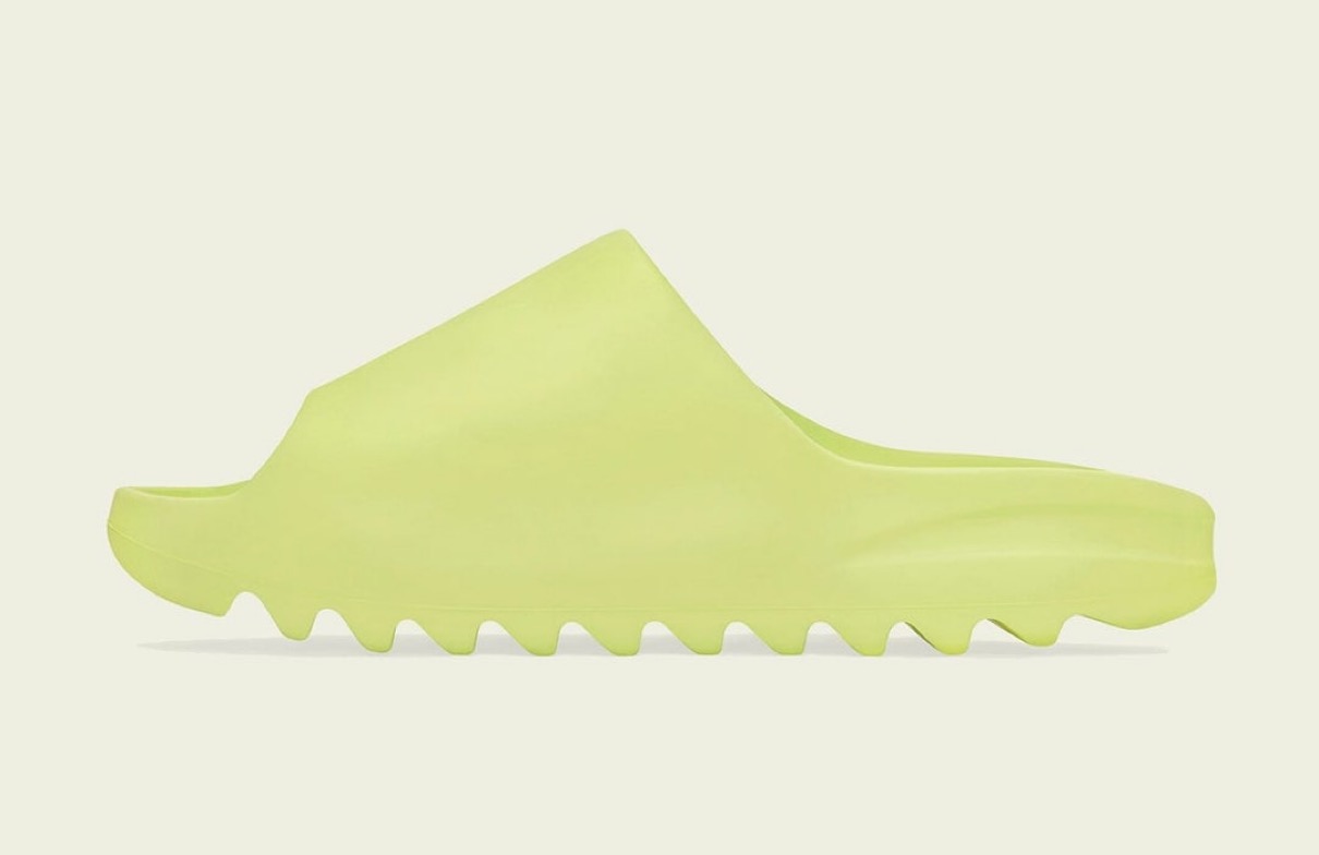 【新品未使用】adidas YEEZY Slide 28.5cm グローグリーン