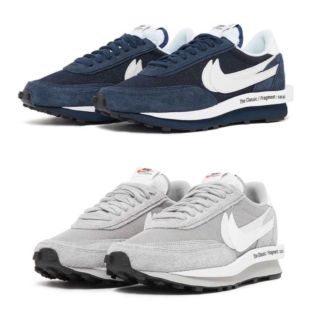 【SACAI × Nike × FRAGMENT】LDWaffle “Blackened Blue” & “Light