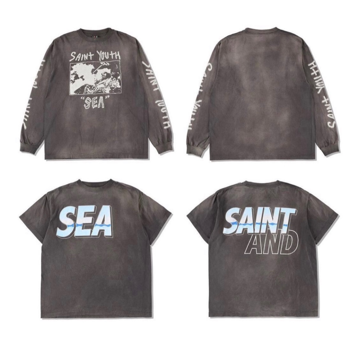 WIND AND SEA × ©SAINT M××××××】コラボコレクションが国内8月28日/9月