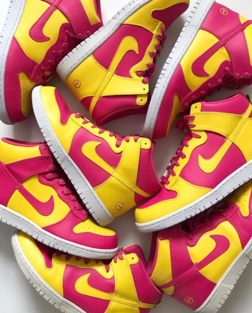 nike dunk fragment london