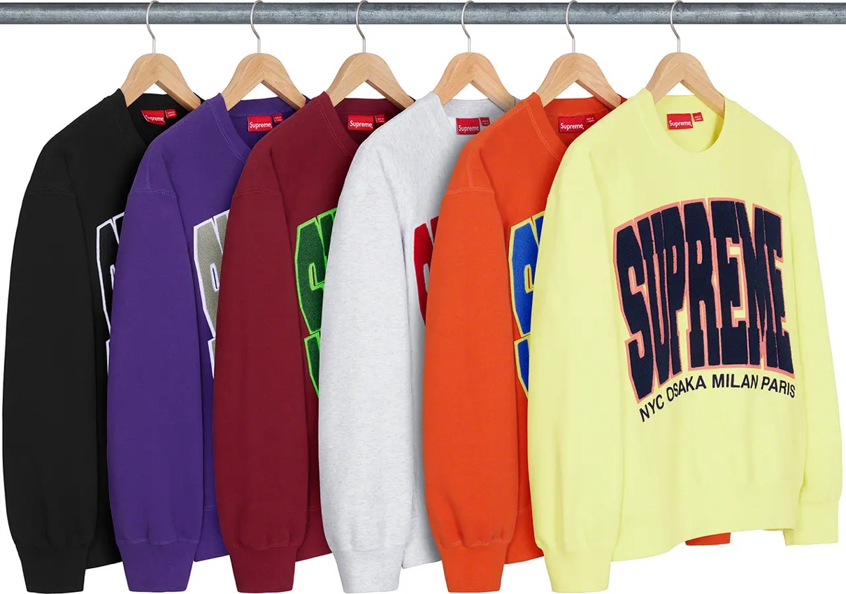 Supreme】2021FWコレクションに登場するスウェットシャツ（Sweatshirts 