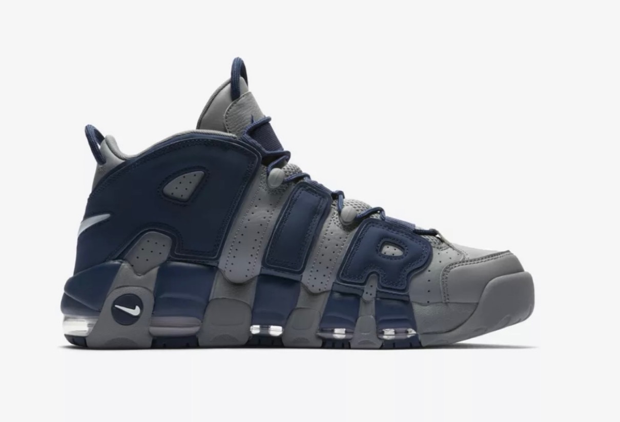Nike】Air More Uptempo “Georgetown Hoyas”が国内2021年8月25日に再