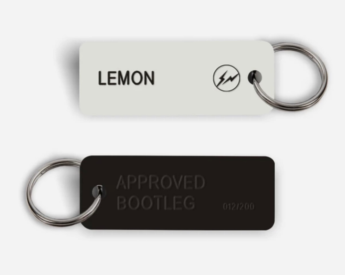 【評価】VARIOUS KEYTAGS x FRAGMENT新品キータグLEMON 小物