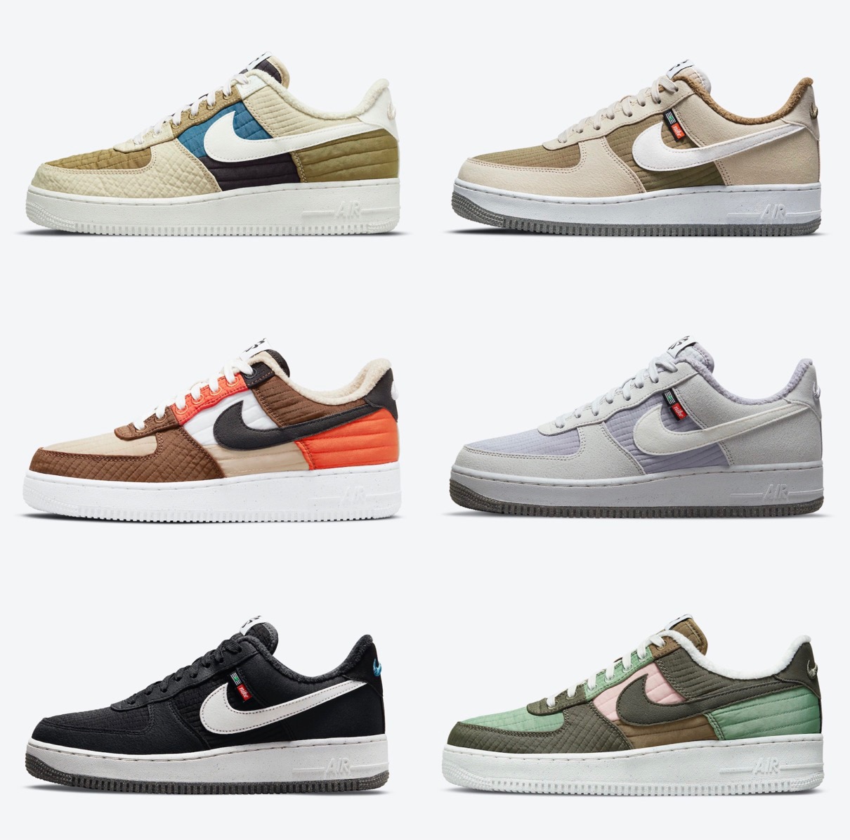 Nike】Air Force 1 '07 NN “Toasty” Packの新作が国内3月13日に発売