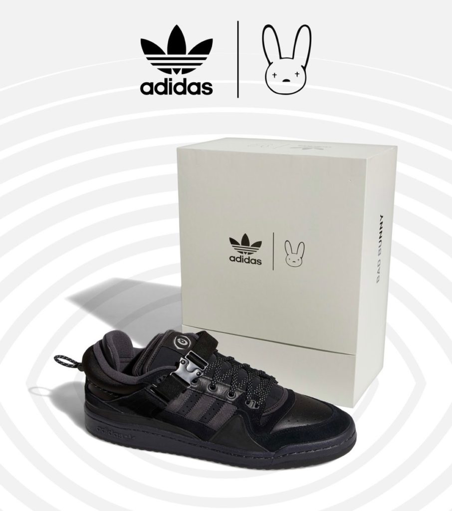 Bad Bunny × adidas】Forum '84 Low “Triple Black”が国内8月17日に ...