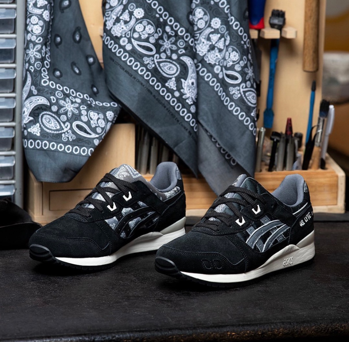 ASICS】GEL-LYTE III OG “PAISLEY”全2色が国内8月27日に発売予定