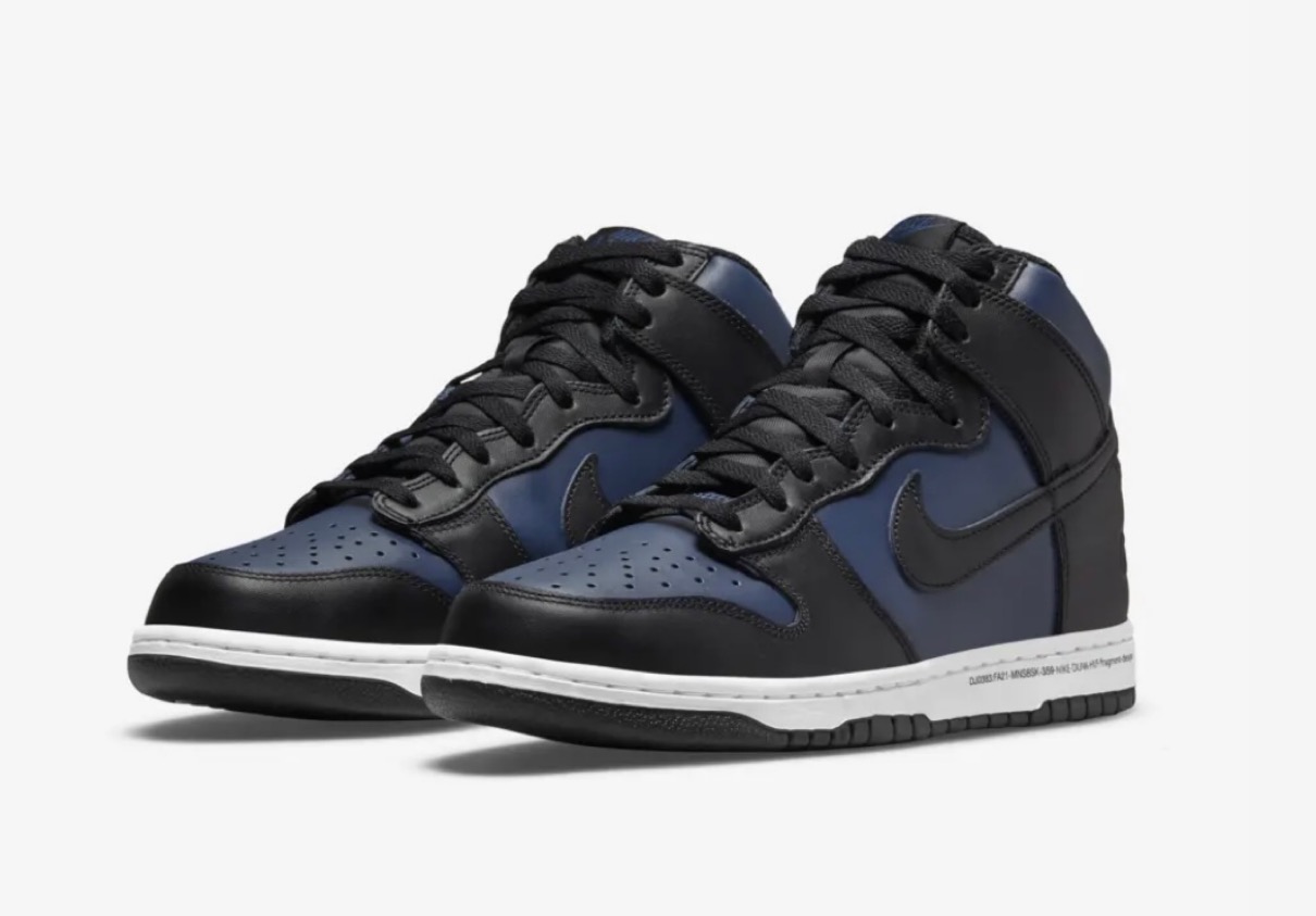 NIKE Dunk High Fragmentメインカラーブルー