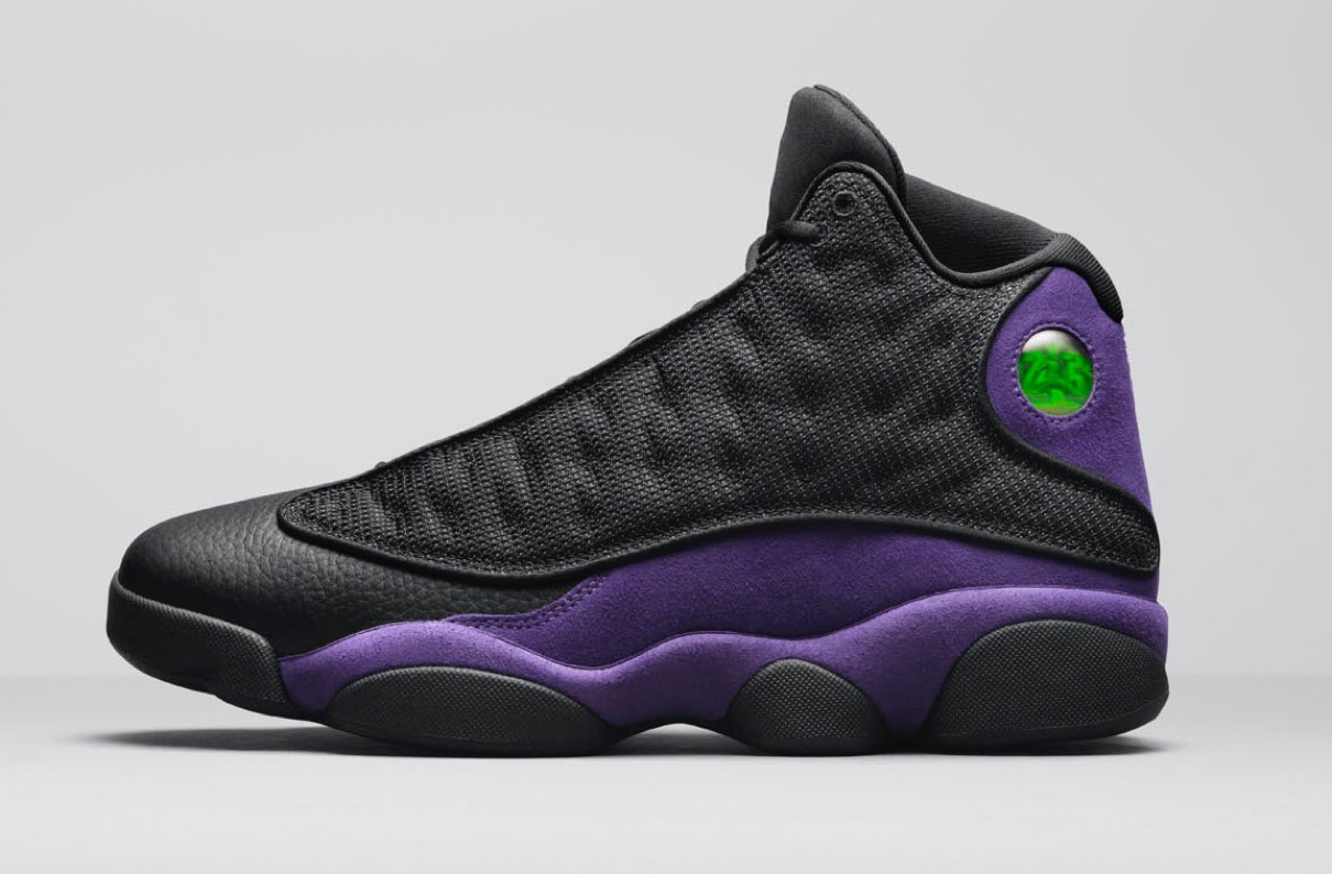 Retro 13 clearance white and purple