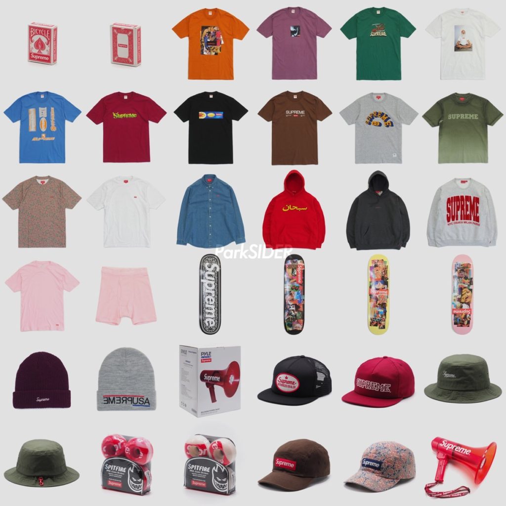 【Supreme】2021FW Week1のアイテムがParkSiderにて9月3日に発売予定 | UP TO DATE