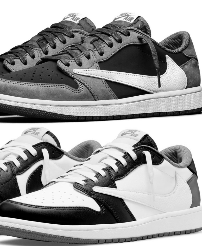 Travis Scott × Nike】Air Jordan 1 Low OGの新色モデル2カラーが2022 