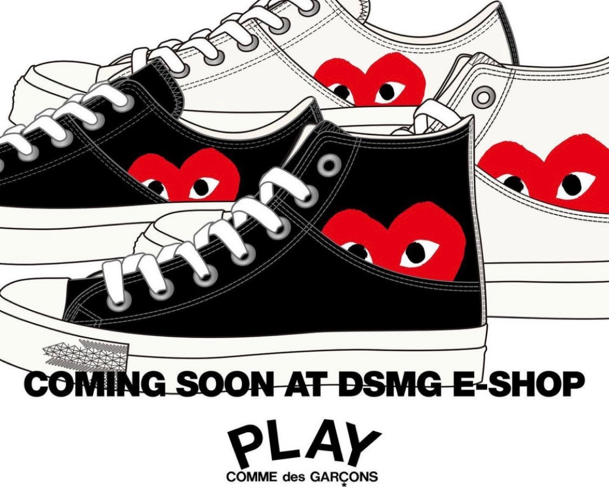 PLAY COMME des GARÇONS × CONVERSE】新作ALLSTAR 100 HI & OXが国内9 ...