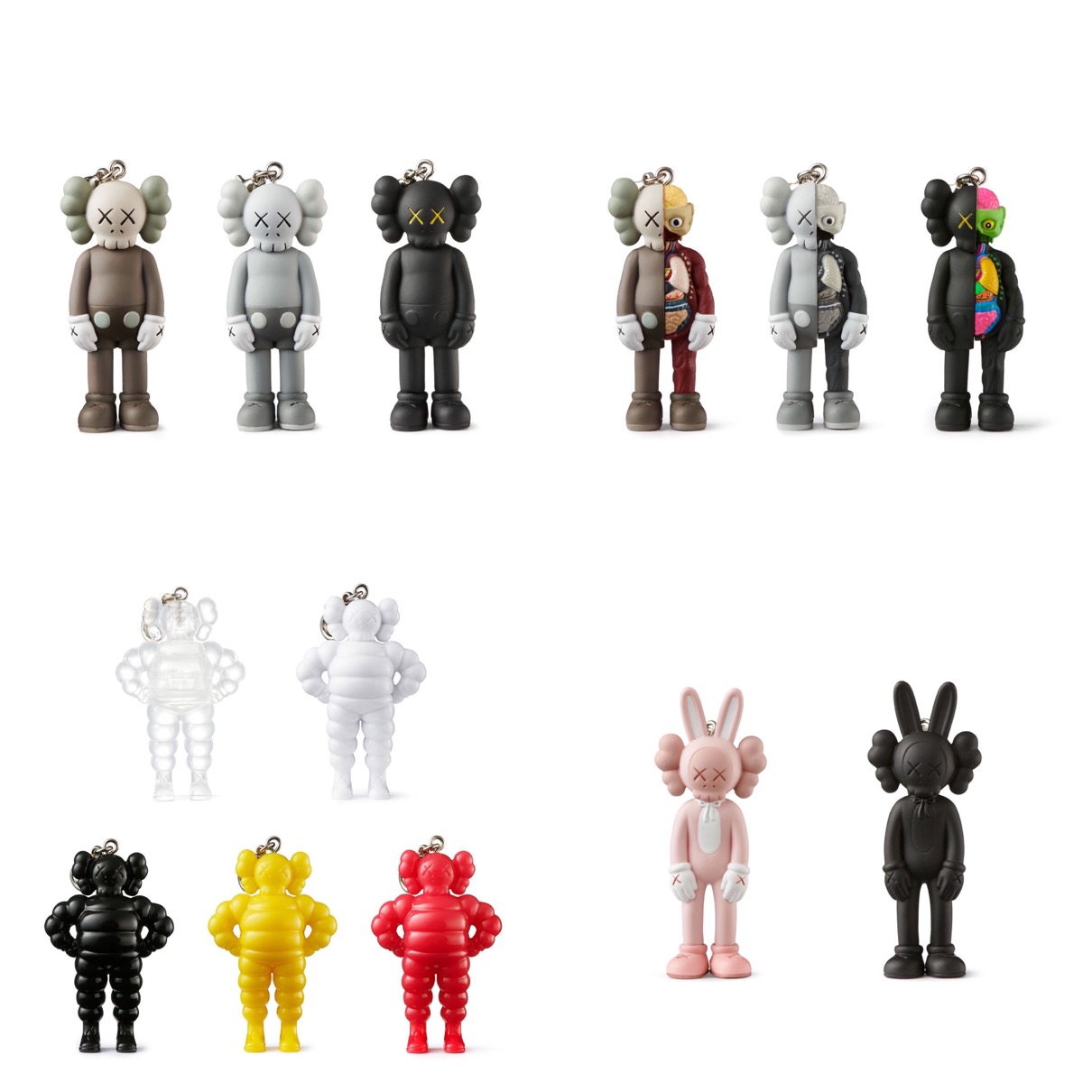 kaws tokyo first キーホルダー 全15種-