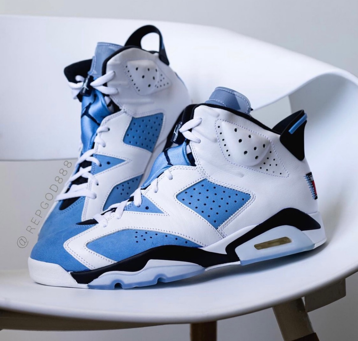 NIKE AIR JORDAN 6 UNC エアジョーダン6 27cm - スニーカー