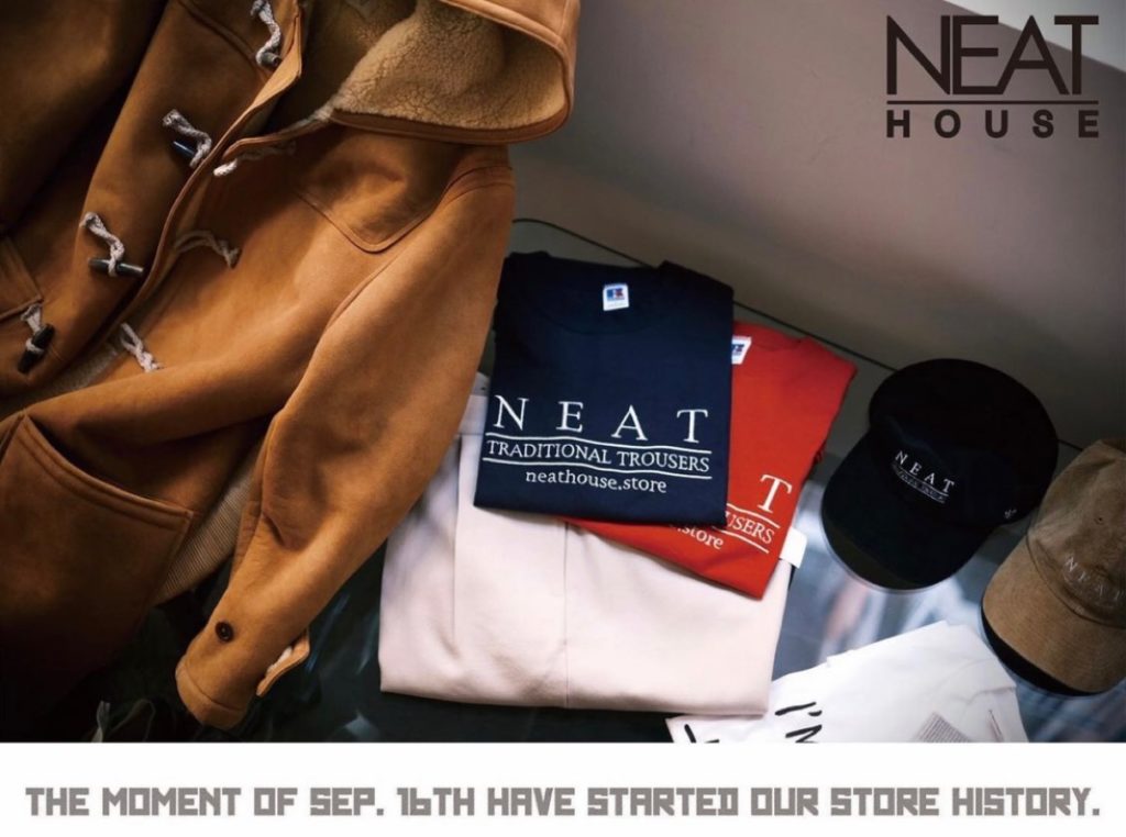NEAT 6周年／NEAT HOUSE 1周年記念アイテムが9月15日/9月16日 