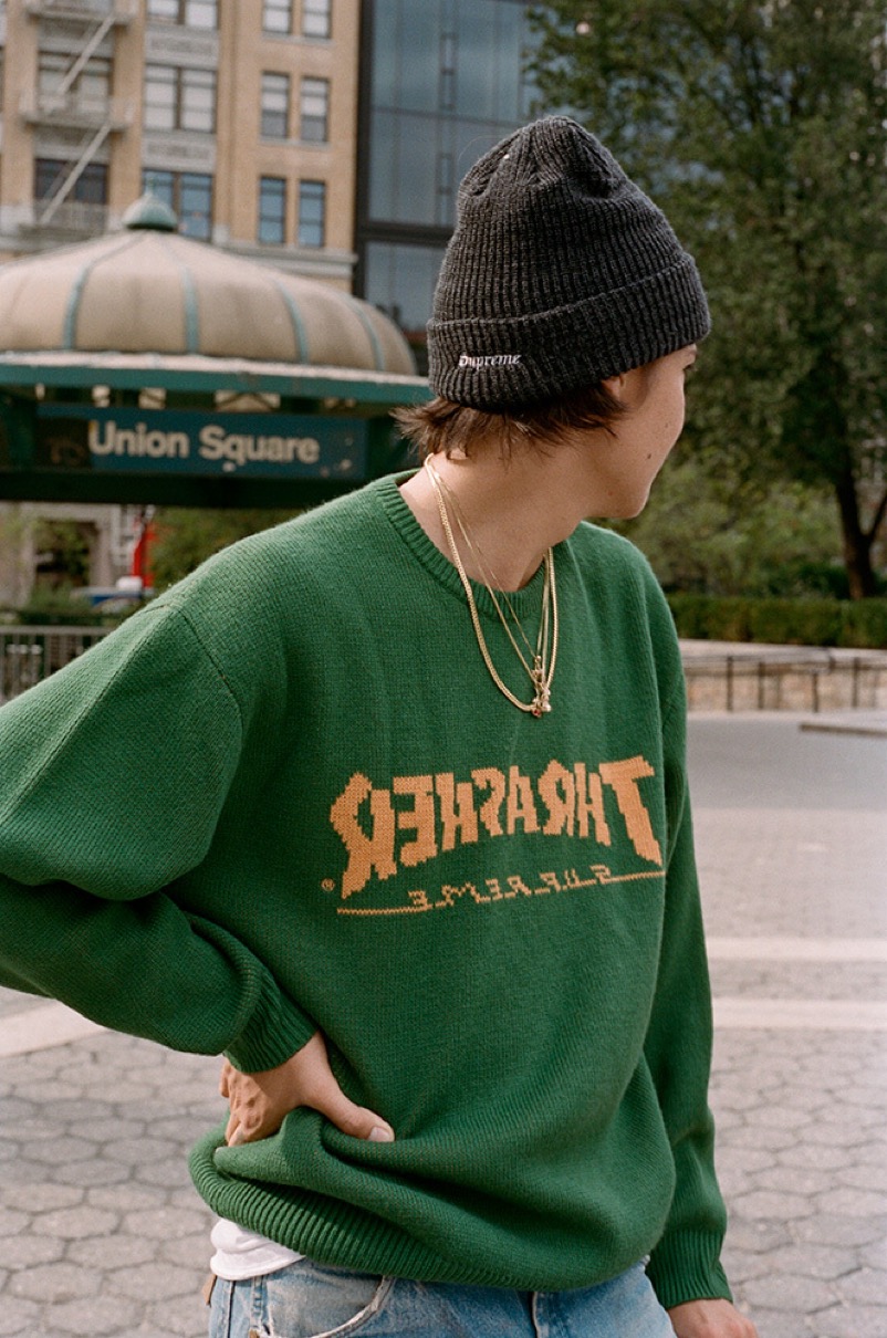 supreme thrasher sweater サイズLご検討よろしくお願いします ...