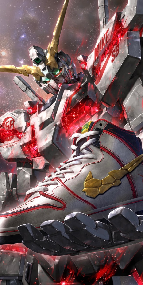 Nike SB × 機動戦士ガンダムUC】Dunk High Pro “Gundam UC” & “Banshee 