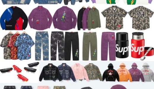 Supreme × True Religion 2021FW Week6が国内10月2日に発売予定【全商品一覧 価格など】