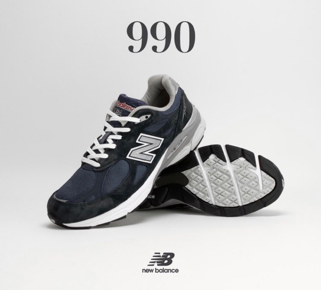 ニューバランス 990v3 黒 - 靴