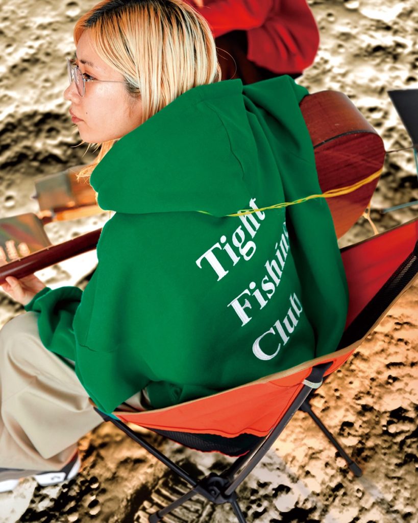 EVISEN TIGHTBOOTH デニム Chaos Fishing Club-