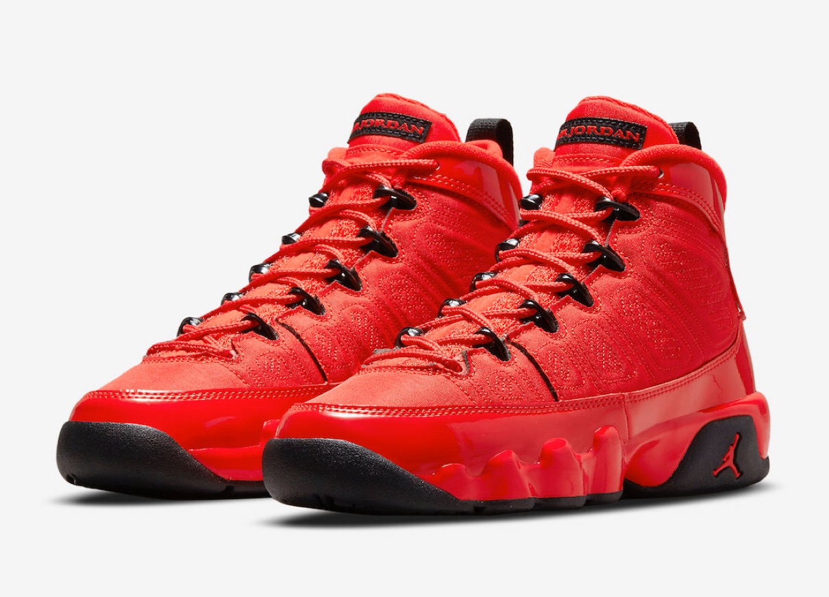 Nike】Air Jordan 9 Retro “Chile Red”が2022年5月7日に発売予定 | UP