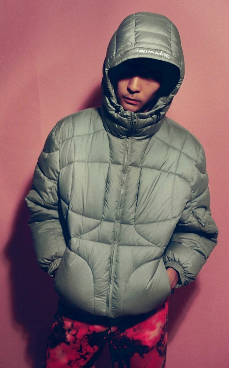 ポリカーボネイト製キッチンポット 【21FW】supreme Warp Hooded Puffy